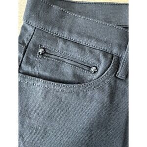 Kooples Women's Black Denim Jeans, Size 32/34, "The Fitted" Skull Pocket NWT